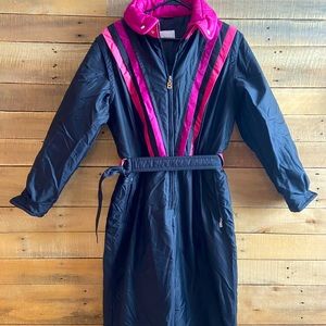 Vintage Bogner One Piece Ski Suit Womens L/14 Snowsuit  Polar 90s